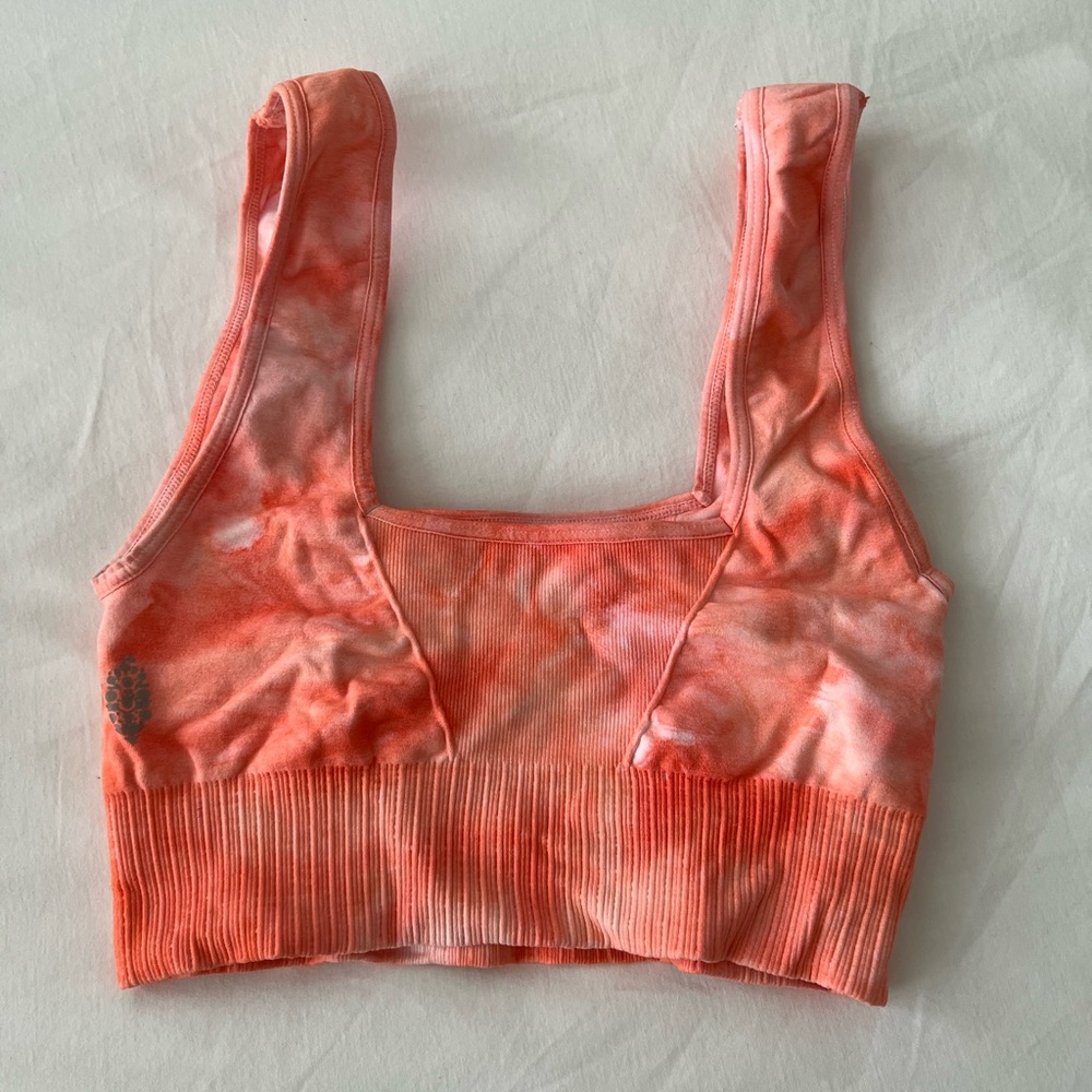 Free People FP Movement Good Karma Square Neck Bra / XS/S